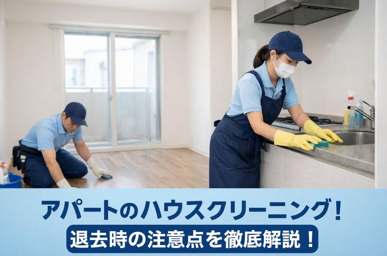 12ハウスクリーニング アパート