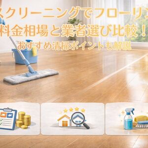 12 ハウスクリーニング フローリング
